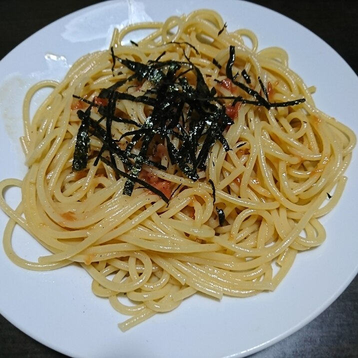 簡単 梅スパゲティ